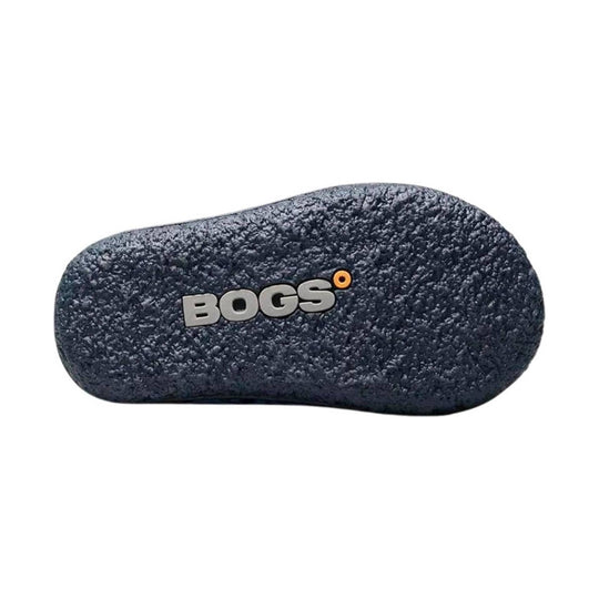 Dark textured boot sole with BOGS logo