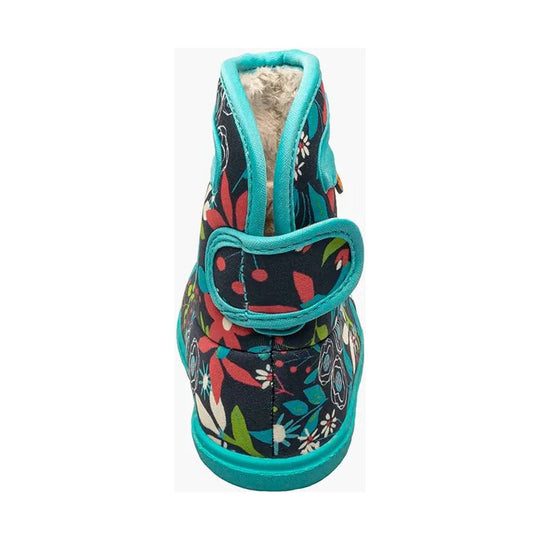 Bogs Baby II Cartoon Flower Rain Boot - Ink Blue Multi - Lenny's Shoe & Apparel