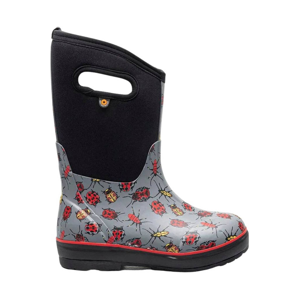 Bogs Kids' Classic Bug Rain Boot - Gray Multi - Lenny's Shoe & Apparel