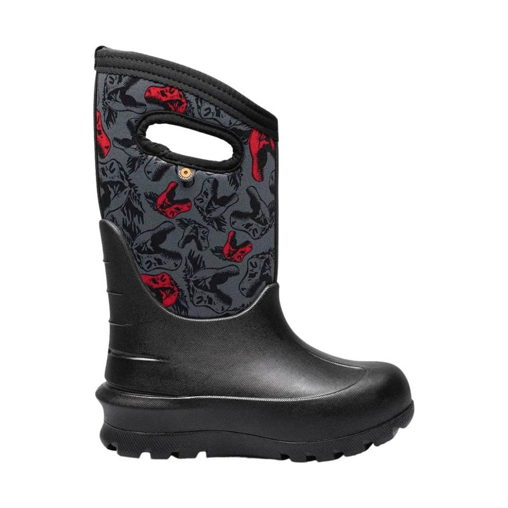 Bogs Kids' Neo-Classic Cool Dinos Rain Boot - Black - Lenny's Shoe & Apparel