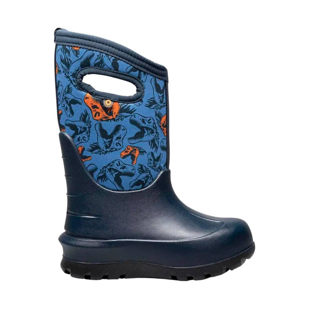 Bogs Kids' Neo-Classic Cool Dinos Rain Boot - Blue - Lenny's Shoe & Apparel