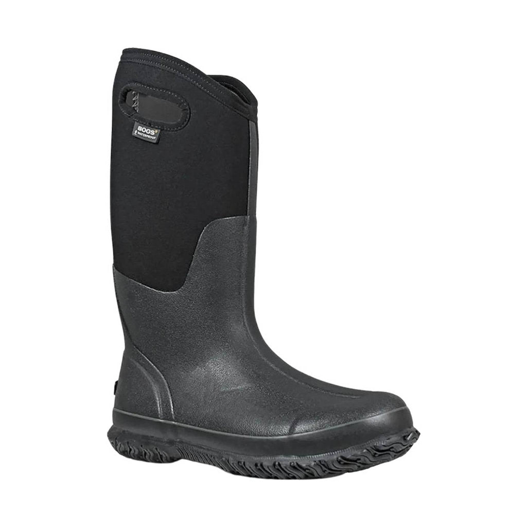 Bogs Women's Classic High With Handles Rain Boot - Black - Lenny's Shoe & Apparel