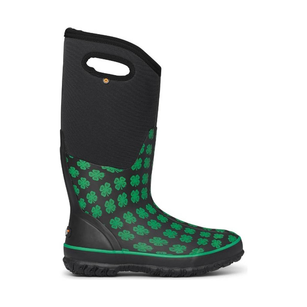 Bogs Women's Classic Tall 4-H Rain Boots - Black Multi - Lenny's Shoe & Apparel