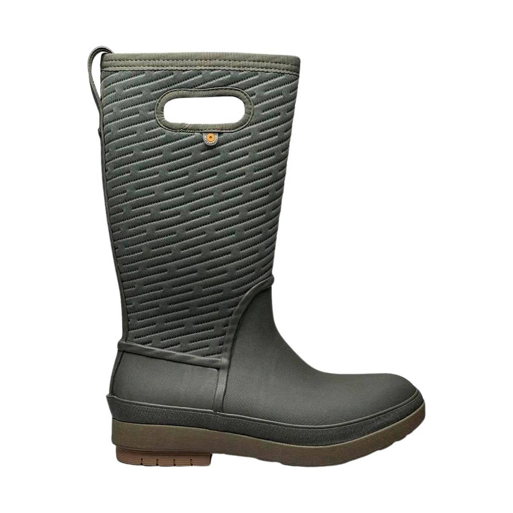 Bogs Women's Crandall II Tall Winter Boot - Dark Green - Lenny's Shoe & Apparel
