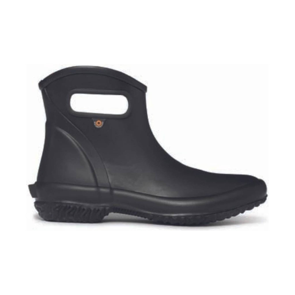 Bogs Women's Patch Ankle Solid Rain Boot - Black - Lenny's Shoe & Apparel