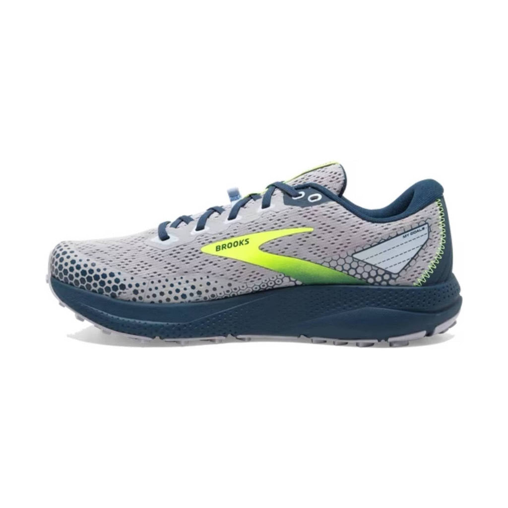 Brooks Men's Divide 3 Trail Running and Hiking Shoes - Alloy/Titan/Nightlife - Lenny's Shoe & Apparel