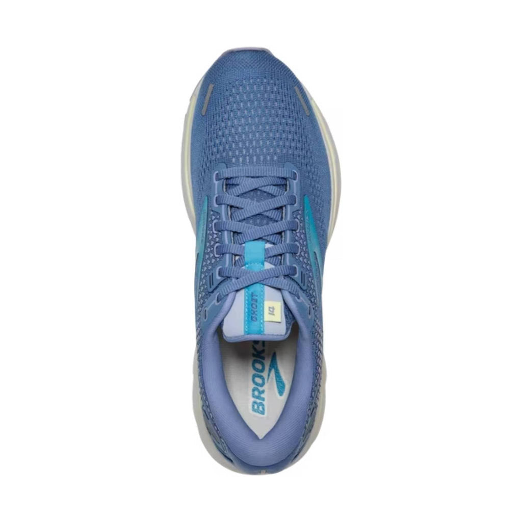 Brooks Women's Ghost 14 Road Running Shoes - Blue/Ocean/Oyster - Lenny's Shoe & Apparel