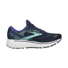 Brooks Women's Ghost 14 Road Running Shoes - Peacoat/Yuca/Navy - Lenny's Shoe & Apparel