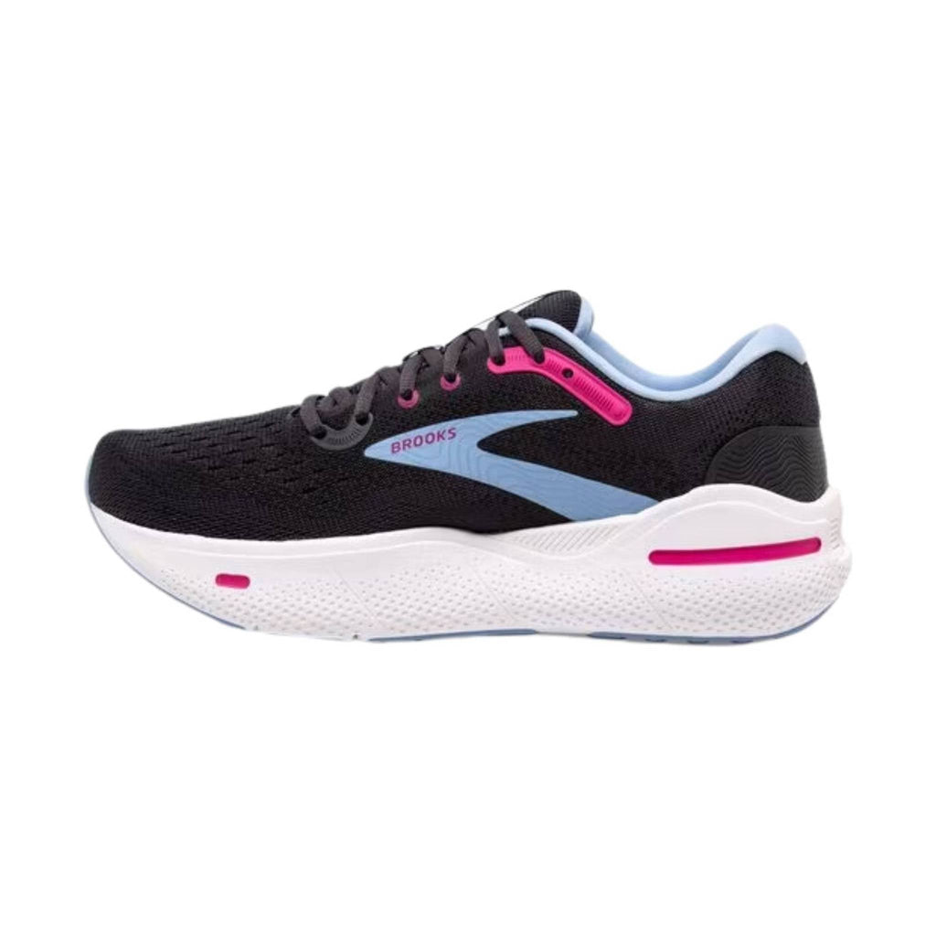 Brooks Women's Ghost Max Running Shoe - Ebony/Open Air/Lilac Rose - Lenny's Shoe & Apparel
