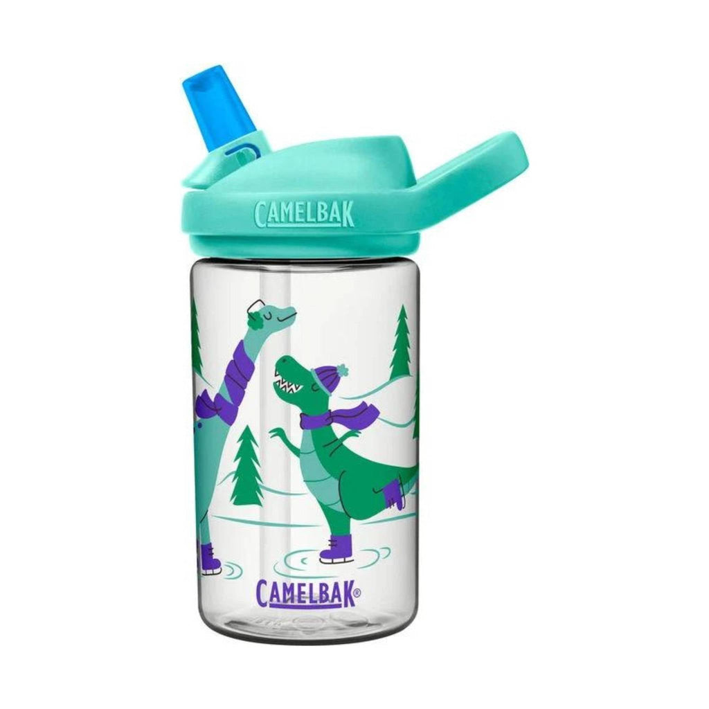 Camelbak Kids' 14oz Eddy Water Bottle - Ice Skate Dino - Lenny's Shoe & Apparel