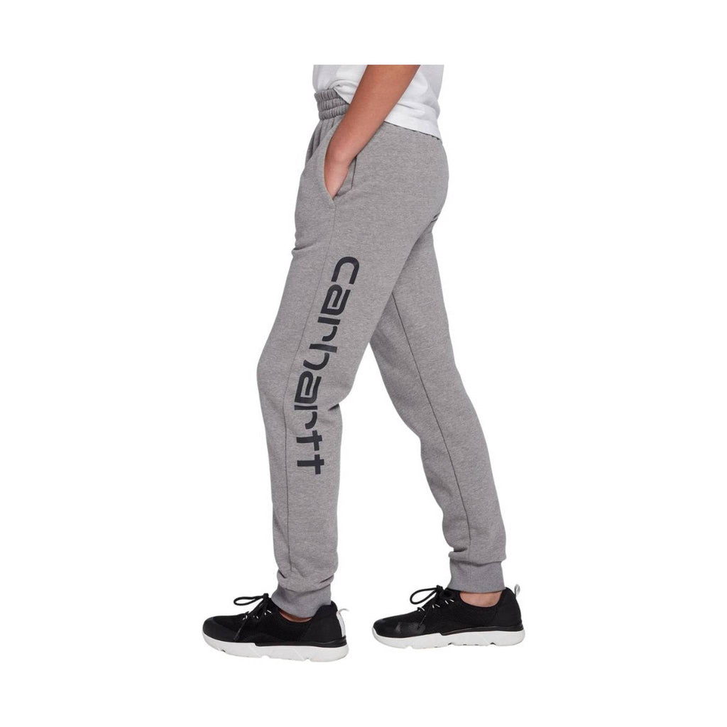 Carhartt Kids' Loose Fit Sweatpants - Charcoal Grey Heather S-XL - Lenny's Shoe & Apparel
