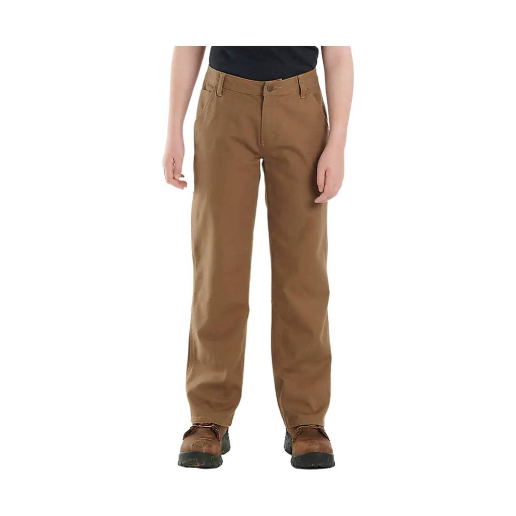 Carhartt Kids' Rugged Flex Loose Fit Utility Pant - Canyon Brown - Lenny's Shoe & Apparel