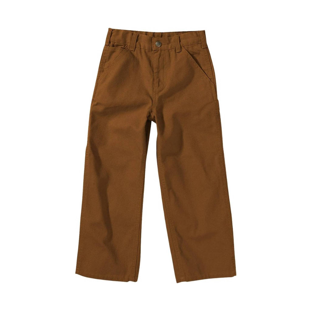 Carhartt Kids' Toddler Canvas Dungaree Pant - Brown - Lenny's Shoe & Apparel