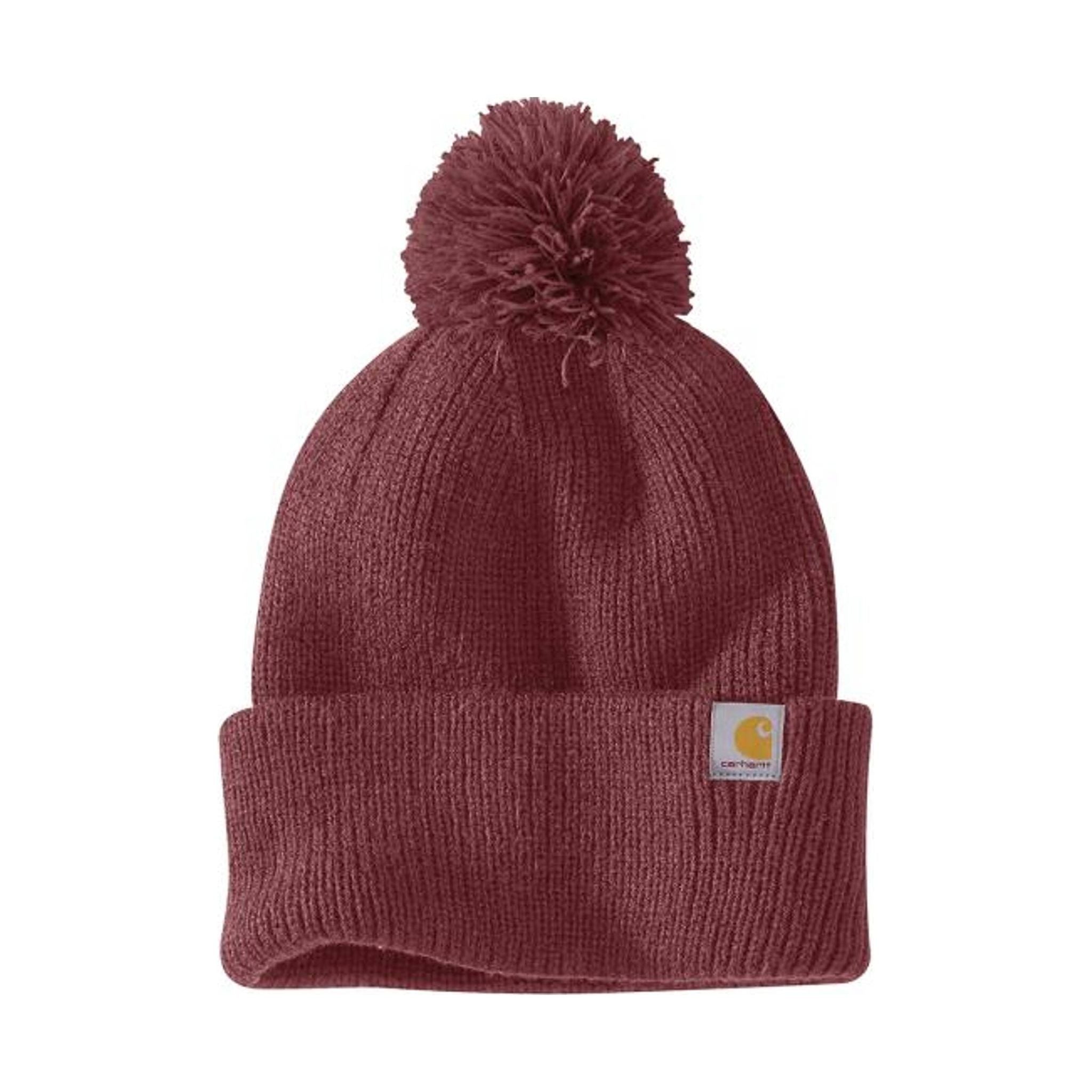 Carhartt Knit Pom-Pom Cuffed Beanie Sable – Lenny's Shoe Apparel