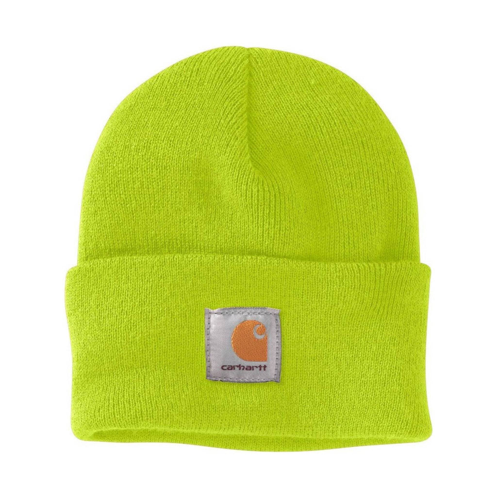 Carhartt Knit Watch Hat - Bright Lime - Lenny's Shoe & Apparel