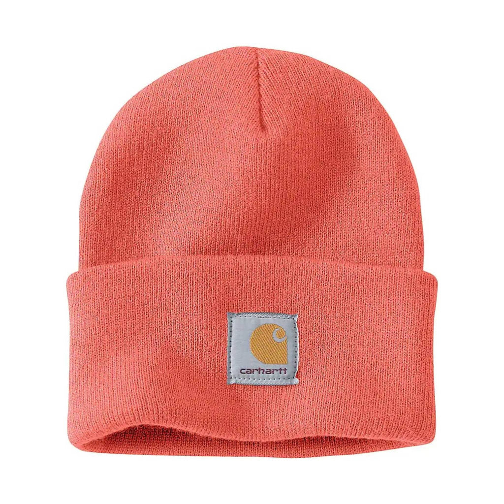 Carhartt Knit Watch Hat - Electric Coral - Lenny's Shoe & Apparel