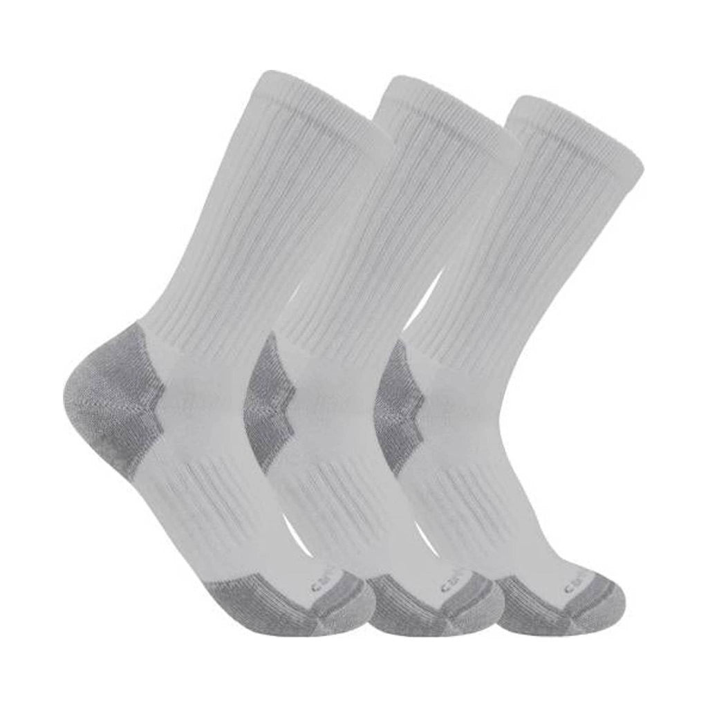 Carhartt Men's Crew Sock 3-Pack - Grey - Lenny's Shoe & Apparel