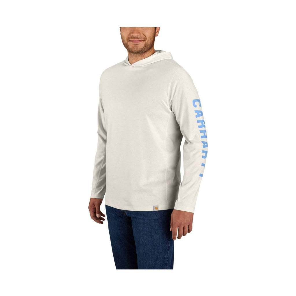 Carhartt Men's Force Relaxed Fit Midweight Long-Sleeve Graphic Hoodie - Malt - Lenny's Shoe & Apparel