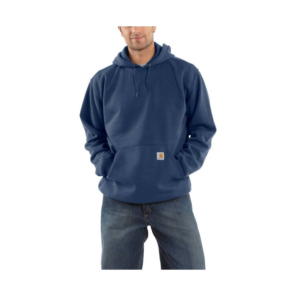 Carhartt Men's Hooded Pullover Midweight Sweatshirt - New Navy - Lenny's Shoe & Apparel
