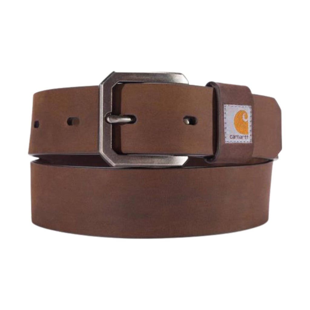 Carhartt Men's Legacy Leather Belt - Brown - Lenny's Shoe & Apparel
