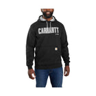 Carhartt Men's Loose Fit Midweight Graphic Logo Hoodie - Black - Lenny's Shoe & Apparel