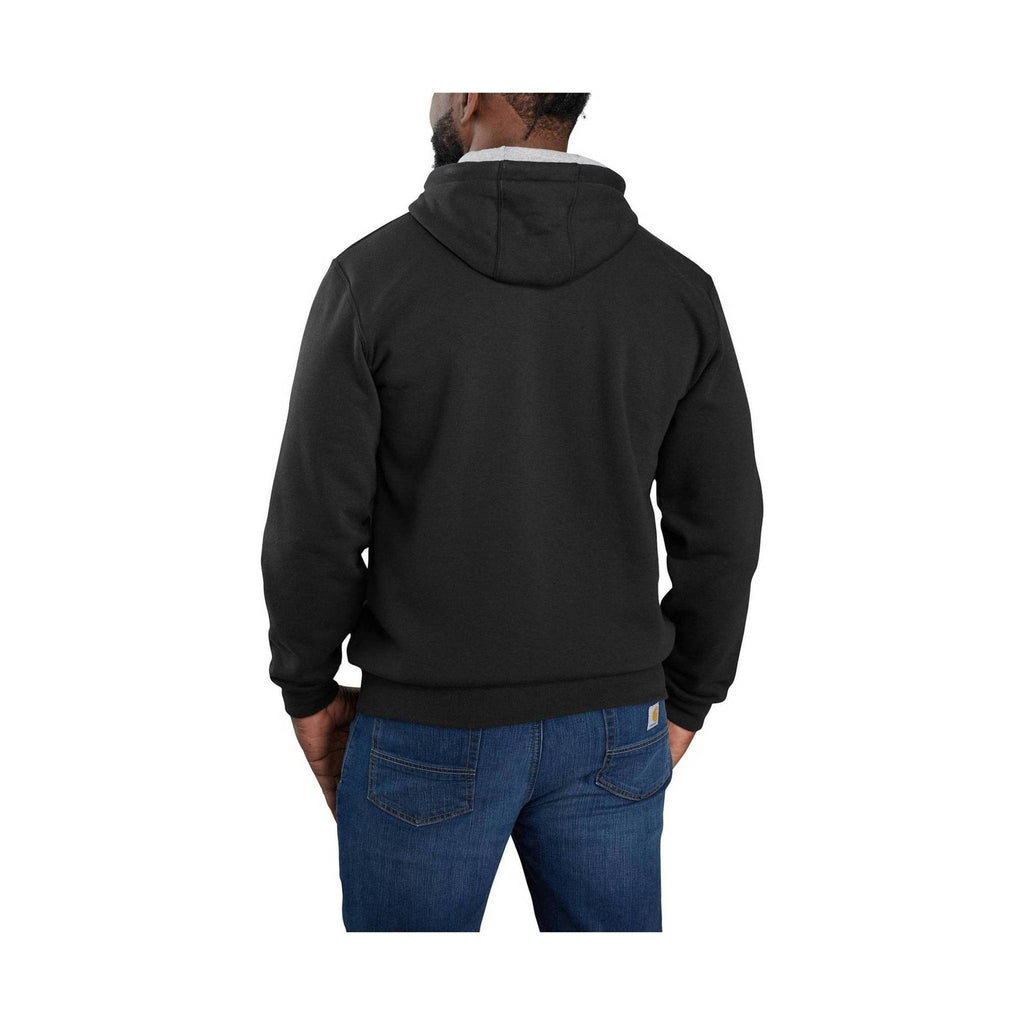 Carhartt Men's Loose Fit Midweight Graphic Logo Hoodie - Black - Lenny's Shoe & Apparel