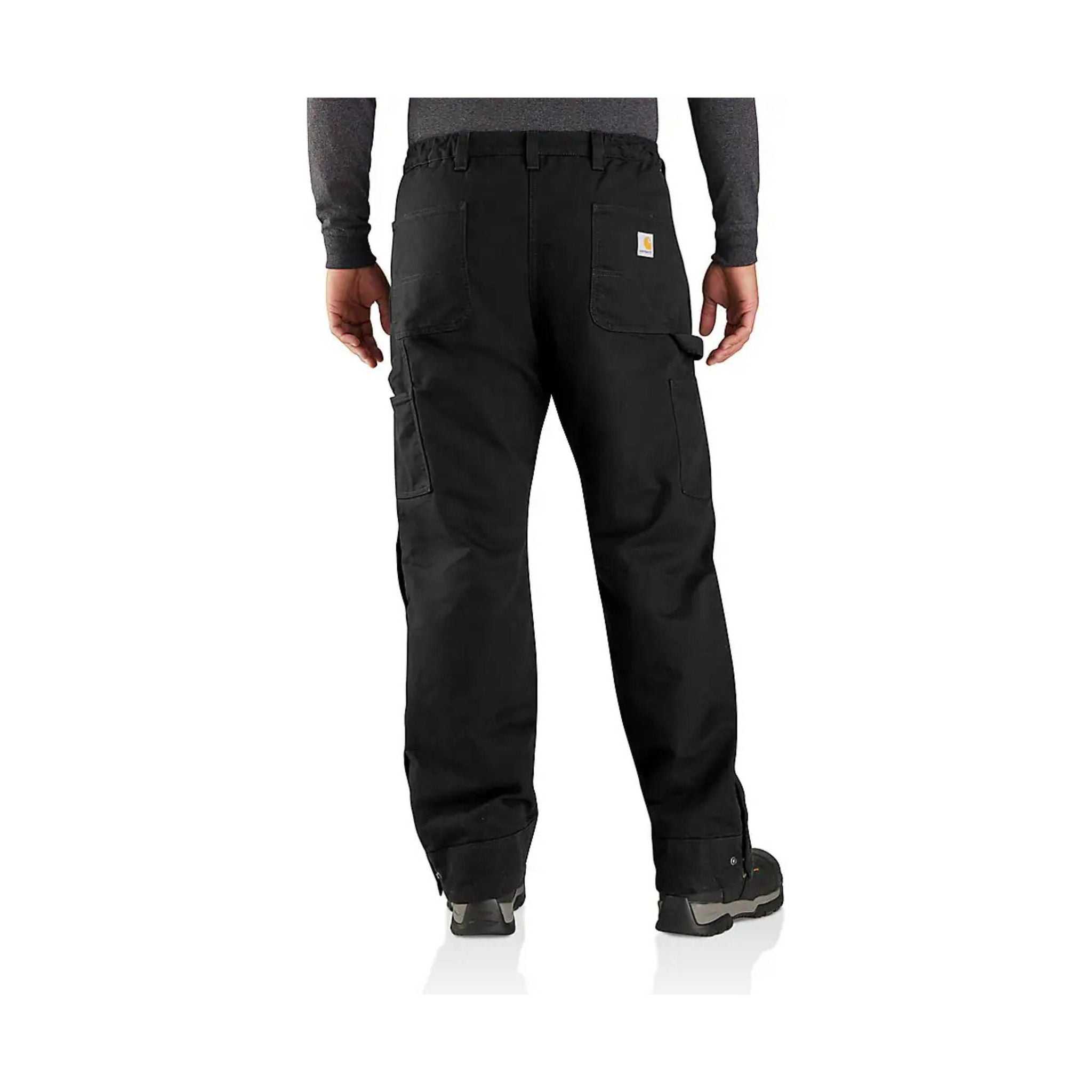 Carhartt Men's Loose Fit Washed Duck Insulated Pant - Black – Lenny's Shoe  & Apparel