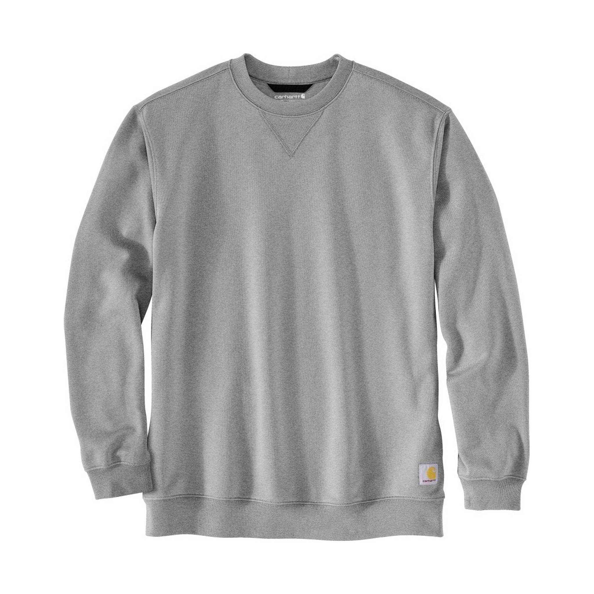 Carhartt Men's Midweight Crewneck Sweatshirt Heather Gray