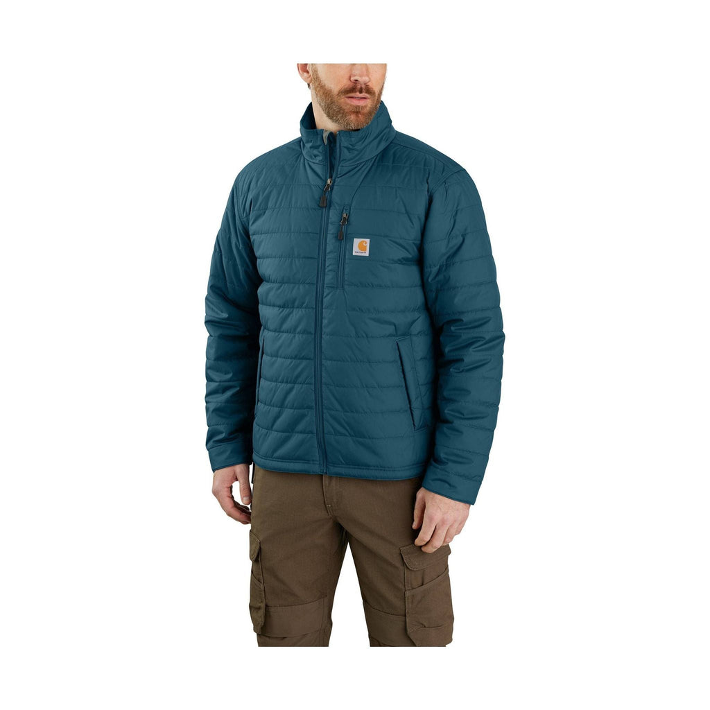Carhartt Men's Rain Defender® Relaxed Fit Lightweight Insulated Jacket - Night Blue - Lenny's Shoe & Apparel