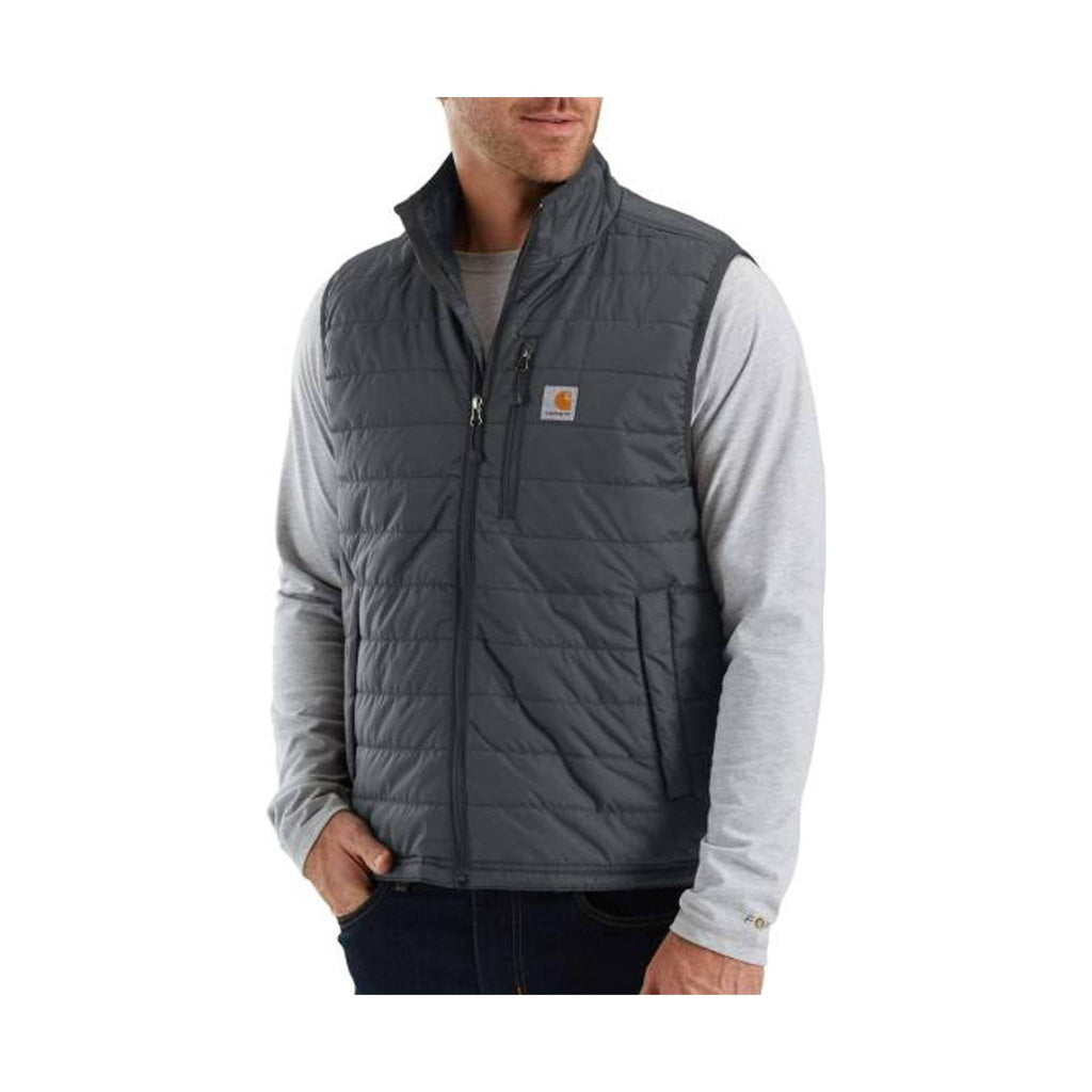 Carhartt Men`s Rain Defender Relaxed Fit Lightweight Insulated Vest - Shadow - Lenny's Shoe & Apparel