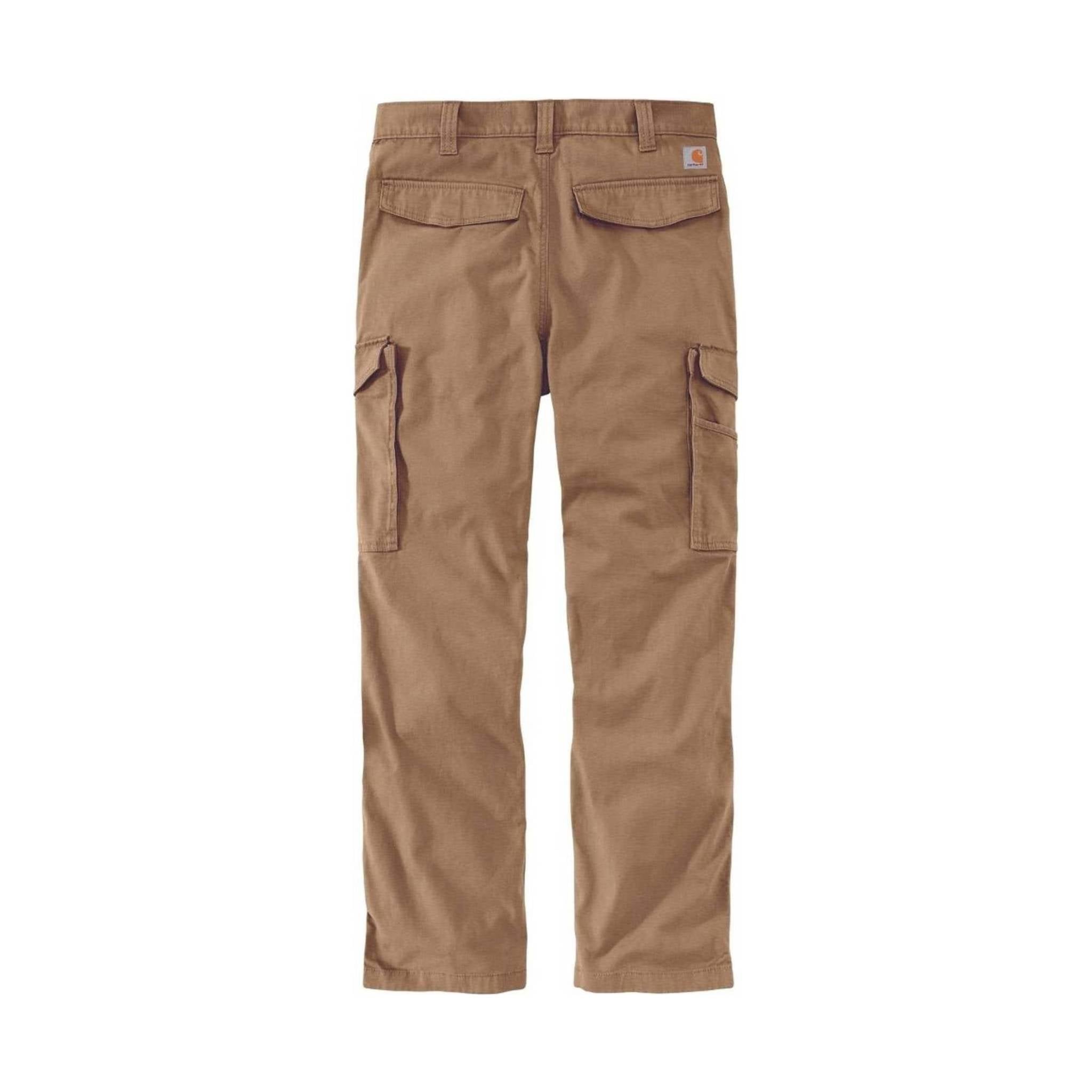 Carhartt Men's Relaxed Fit Carhartt Brown Canvas Work Pants (30 X 30) in  the Pants department at Lowes.com