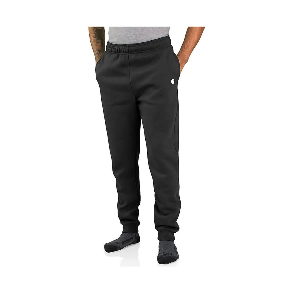 Carhartt Men's Relaxed Fit Midweight Tapered Sweatpants - Black - Lenny's Shoe & Apparel