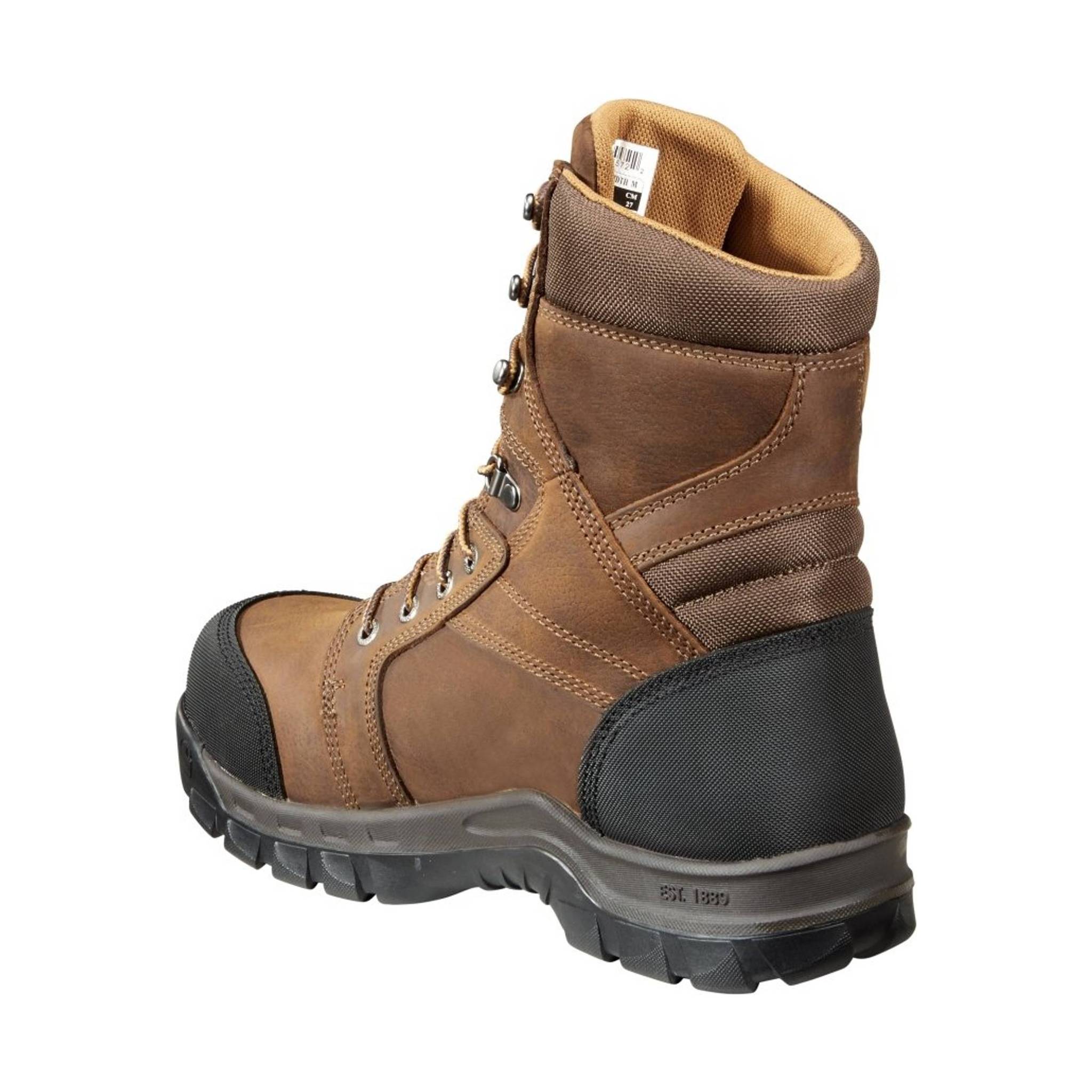 Carhartt Men's Rugged Flex 8-Inch Insulated Composite Toe Work Boot ...