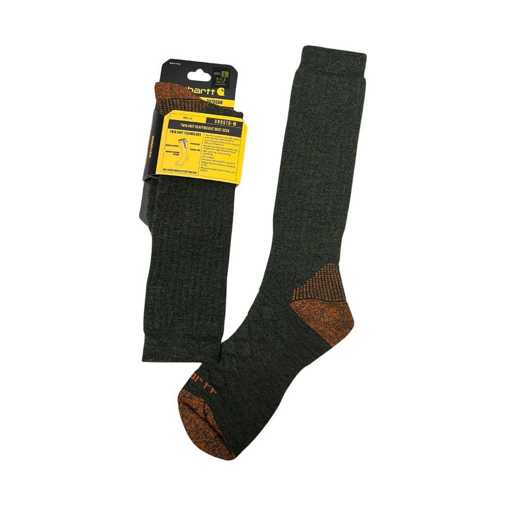 Carhartt Men's Twin Knit Heavyweight Boot Sock - Northwoods - Lenny's Shoe & Apparel