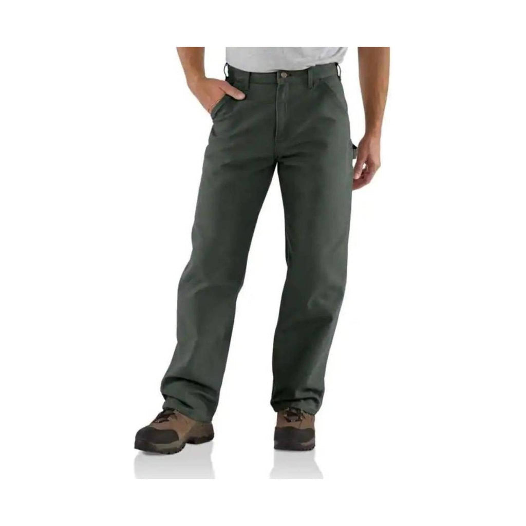 Carhartt Men's Washed Duck Work Dungaree - Moss - Lenny's Shoe & Apparel