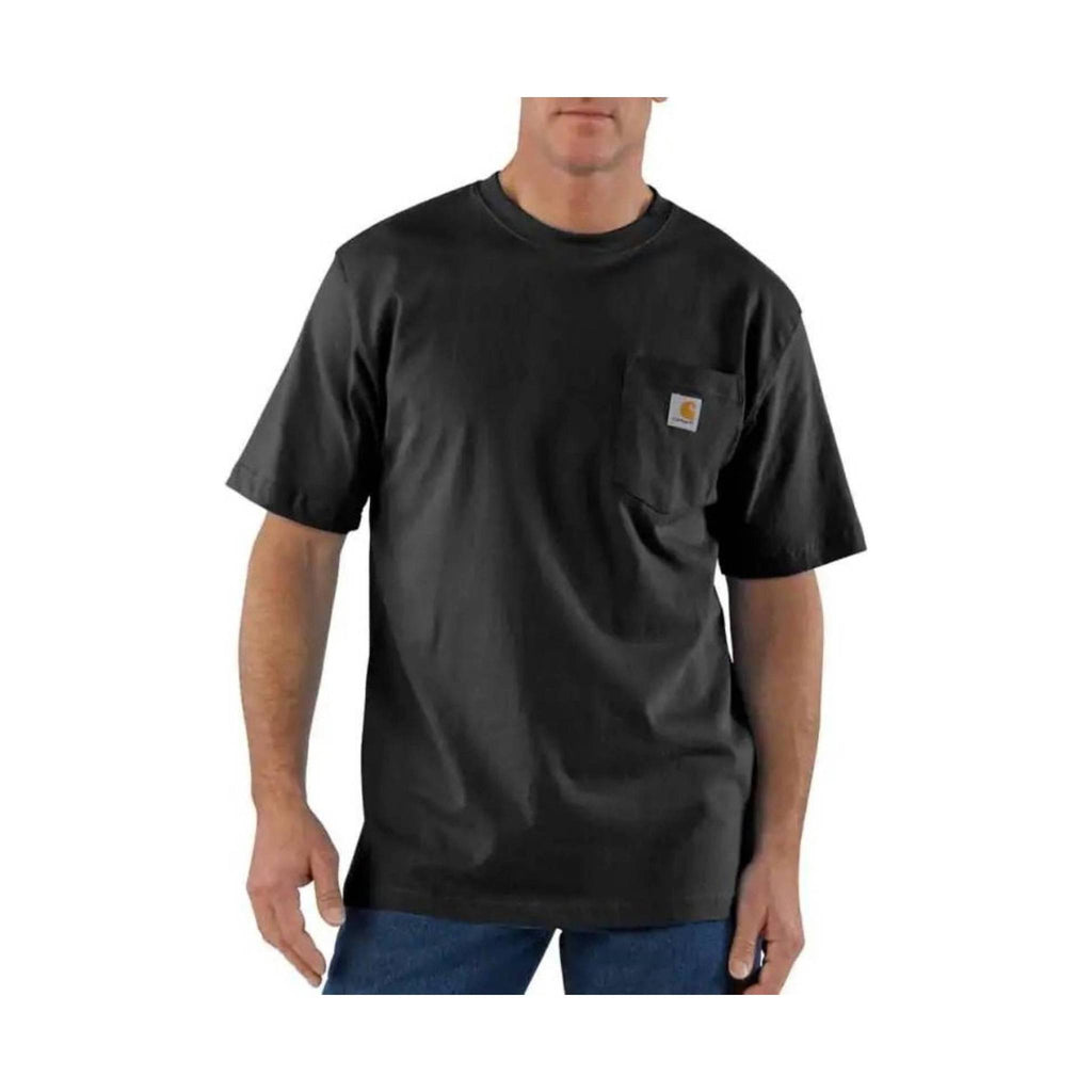 Carhartt Men's Workwear Pocket T-Shirt - Black - Lenny's Shoe & Apparel