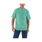 Carhartt Men's Workwear Pocket T-Shirt - Sea Green Heather - Lenny's Shoe & Apparel