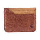 Carhartt Patina Leather Front Pocket Wallet - Oiled Walnut - Lenny's Shoe & Apparel