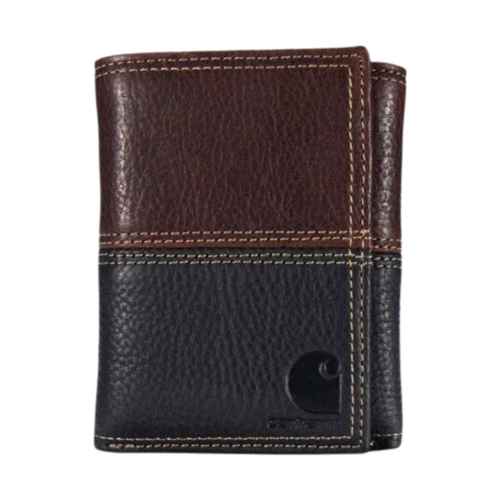 Carhartt Rugged Trifold Wallet - Brown/Black - Lenny's Shoe & Apparel