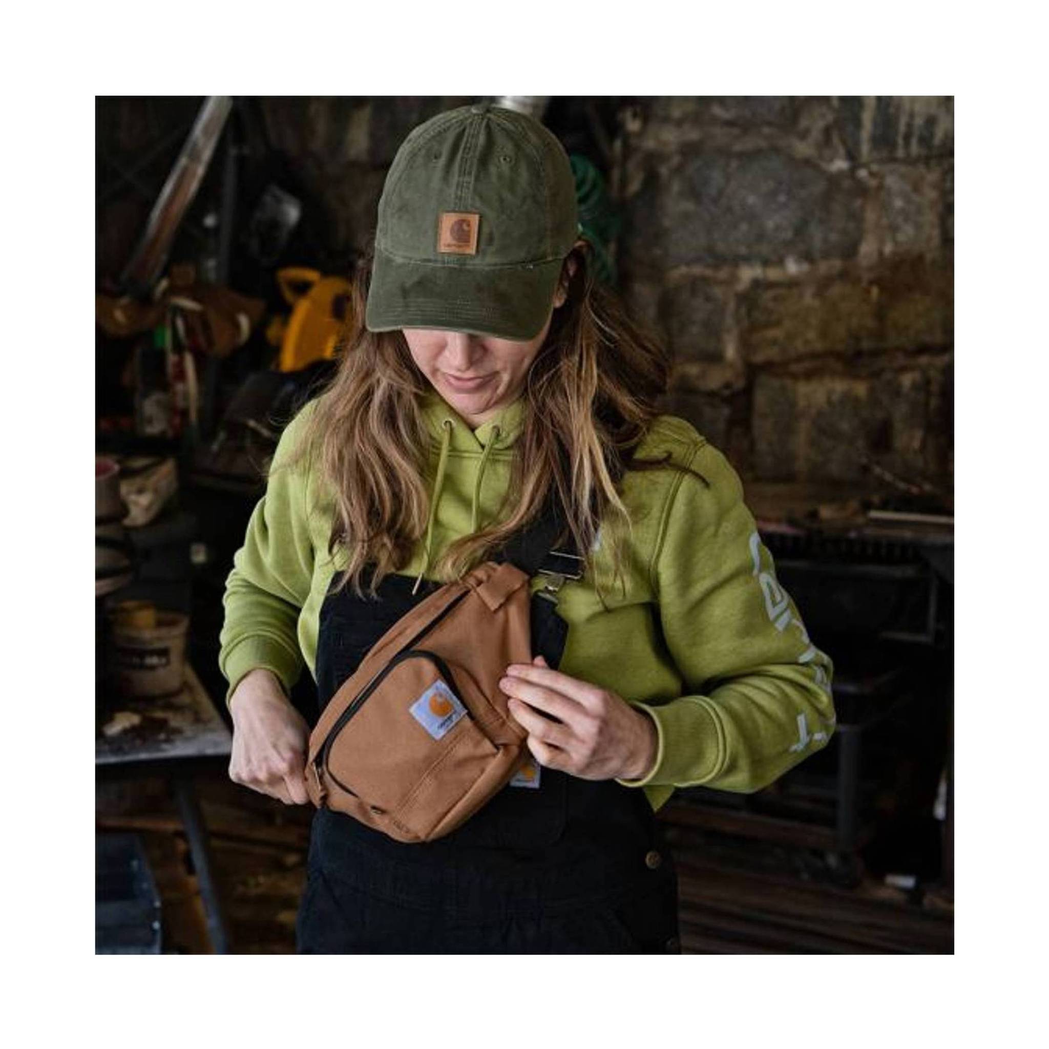 carhartt Waist Pack Available Now In 3 colors, Brown / Black