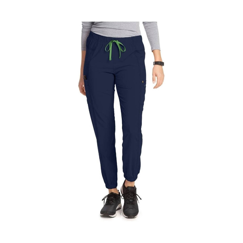 Carhartt Women's Cross-Flex 4 Pocket Jogger Scrubs Pants - Navy - Lenny's Shoe & Apparel