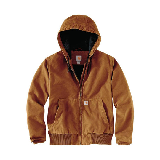 Carhartt Women's Loose Fit Washed Duck Insulated Active Jacket - Brown - Lenny's Shoe & Apparel