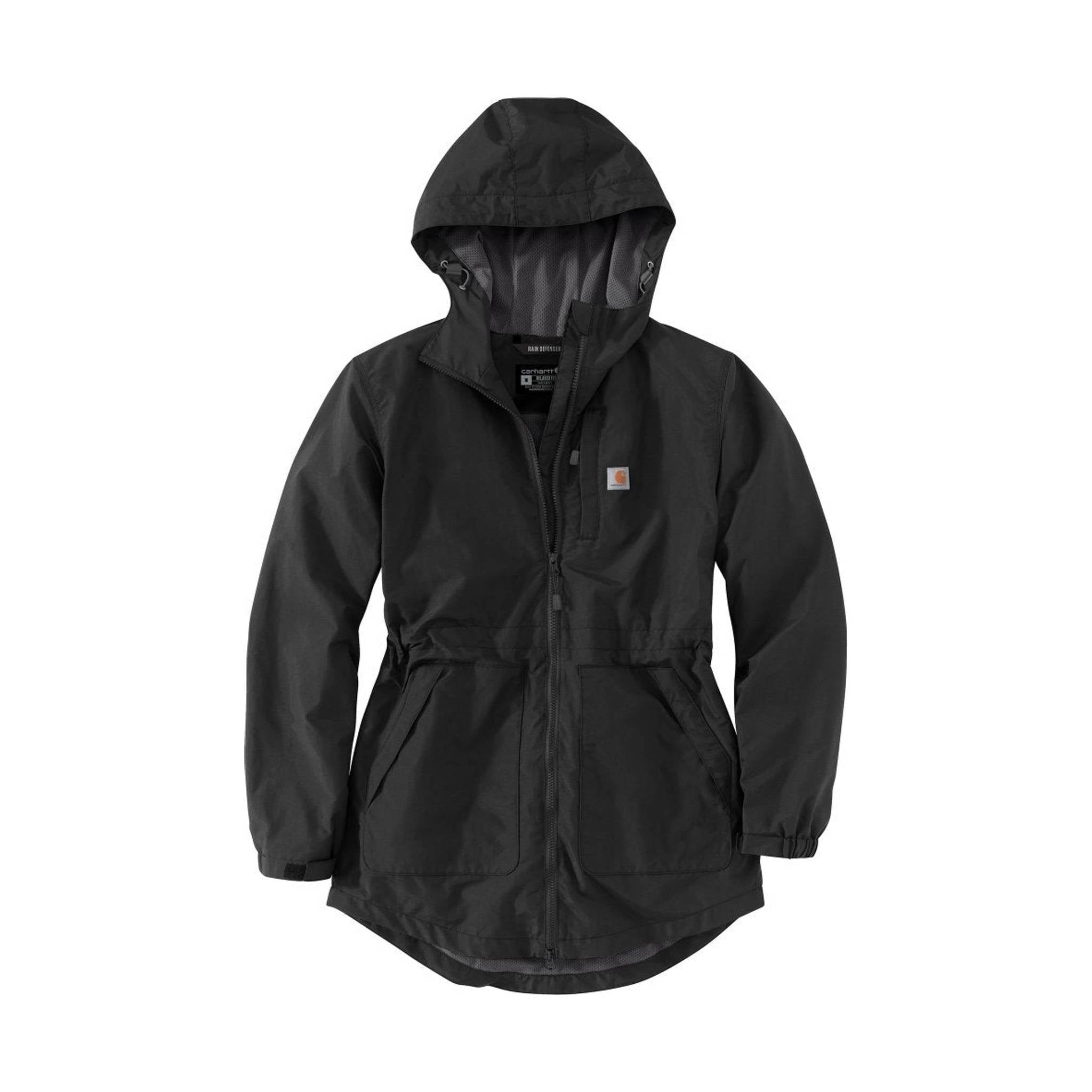 Carhartt Women's Rain Defender Hooded Relaxed Fit Lightweight Coat