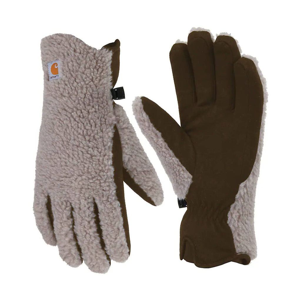 Carhartt Women's Sherpa Insulated Gloves - Desert Sand - Lenny's Shoe & Apparel