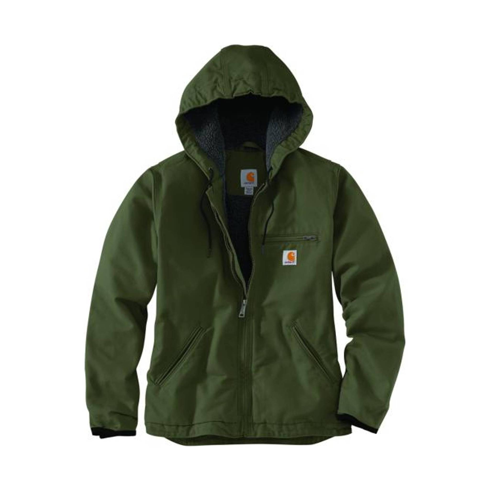 Carhartt Women's Sherpa Lined Jacket - Basil – Lenny's Shoe & Apparel