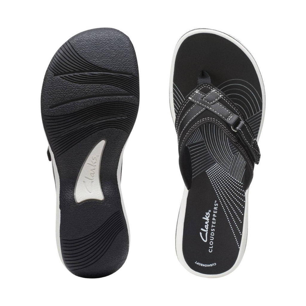 Clarks Women's Breeze Sea - Black Synthetic - Lenny's Shoe & Apparel