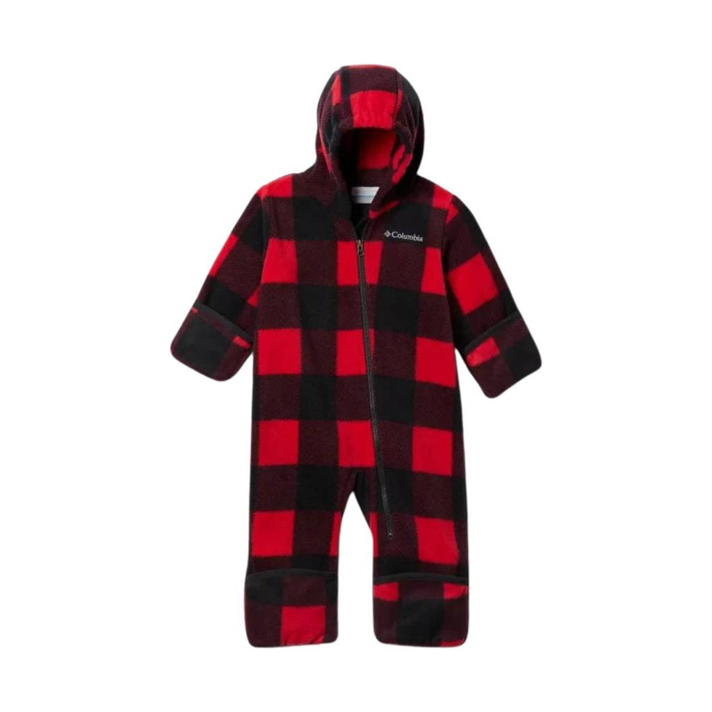 Columbia Kids' Snowtop II Bunting Onesie - Mountain Red Check - Lenny's Shoe & Apparel