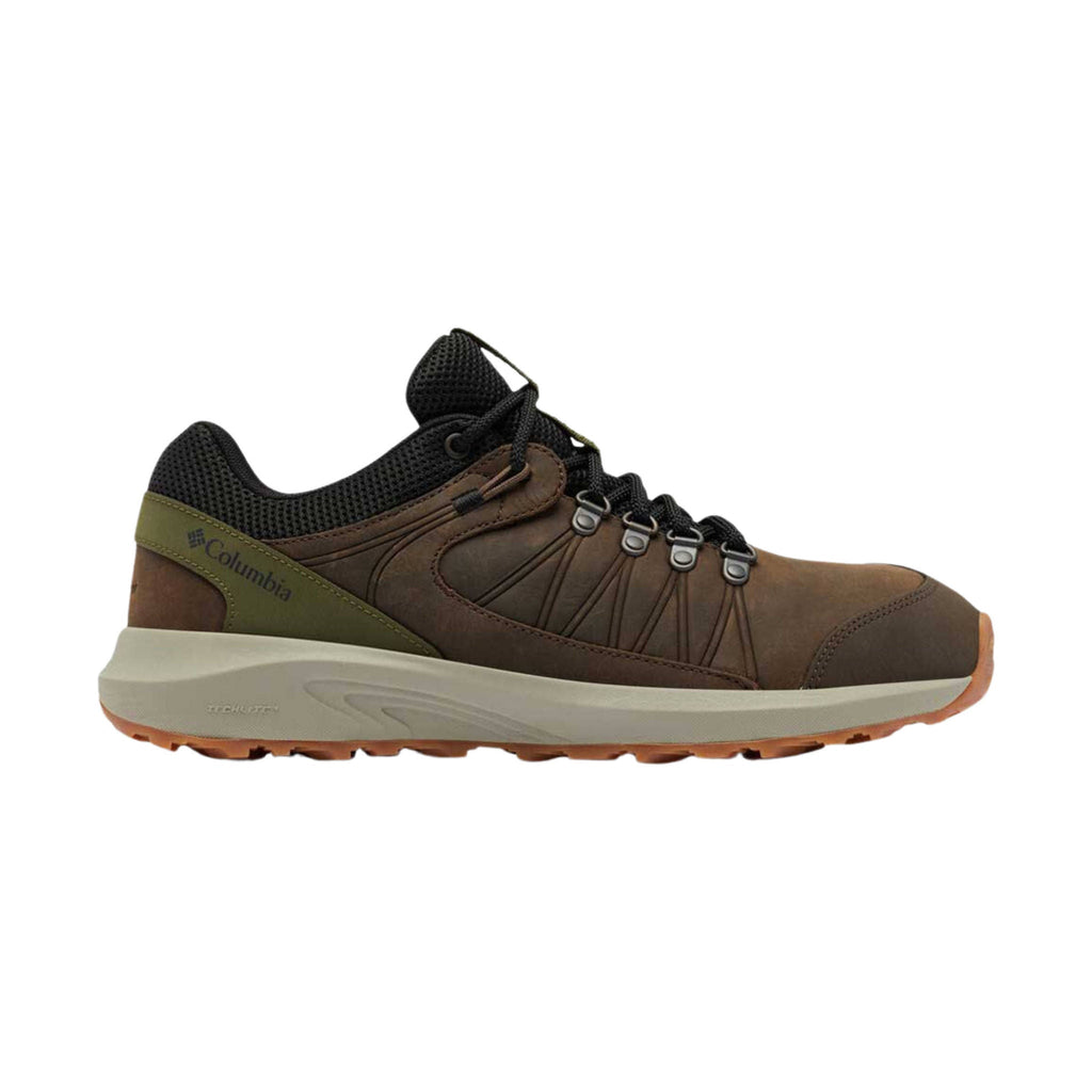 Columbia Men's Trailstorm Crest Waterproof Hiking Shoes - Cordovan/Black - Lenny's Shoe & Apparel