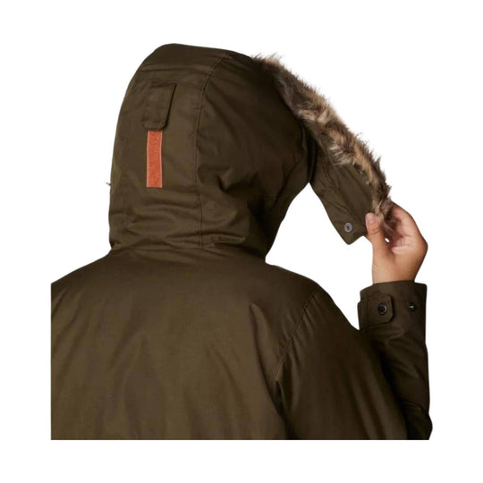 Columbia Women's Suttle Mountain Long Insulated Jacket - Olive Green - Lenny's Shoe & Apparel