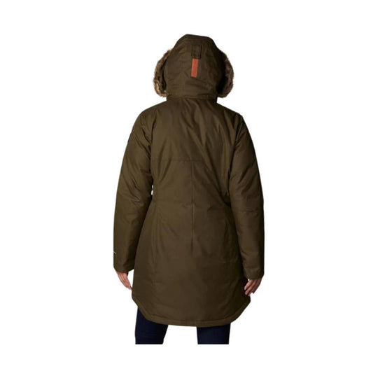 Columbia Women's Suttle Mountain Long Insulated Jacket - Olive Green - Lenny's Shoe & Apparel